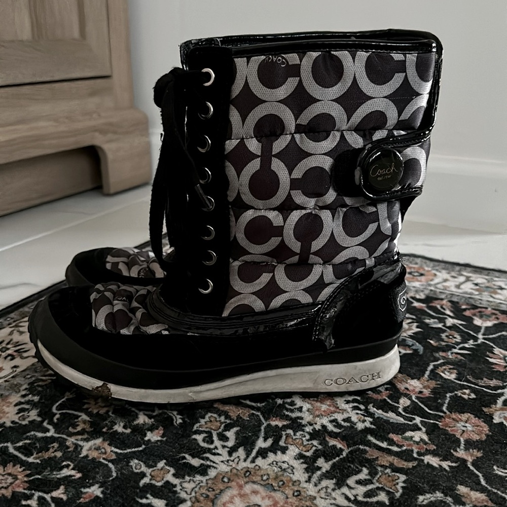 Coach Snow and Rain Boots - 8